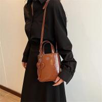 Nueva Moda, Mini Bolso Cuadrado de Cobre PU Coreano Bolso Cruzado de Alta Calidad para Mujer - details 5