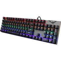 Teclado Mecánico RGB con Retroiluminación 68 Teclas, Intercambiable, Azul, Para PC, Laptop, Oficina - details 1