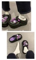 Sandalias nuevas DIY 2024, zuecos de dibujos animados, mules para mujer, plataforma de 7 cm, pantuflas de playa, con agujeros, zapatos de jardín para estudiantes y niñas - details 2