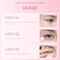 Set de Cuidado de la Piel de Sakura Crema Facial, Serum, Toner, Limpiador de la Piel, Crema de Ojos, Hidratante Blanqueador - details 23