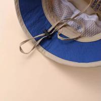 Sombrero de cubo transpirable de estilo coreano, sombrero de malla de secado rápido para verano para niños, sombrero para el sol Anti-UV, sombrero sombreado, sombrero de pescador para niños - details 2