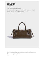 Bolso nuevo Bolso ligero de lujo premium para las axilas Bolso de mano Bolso bandolera de un hombro Bolso de cuero encerado para mujer - details 10