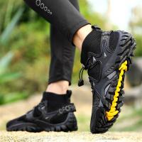Nuevos zapatos transpirables para deportes al aire libre, senderismo, buceo, zapatos voladores para hombres y mujeres, resistentes al desgaste, antideslizantes, talla grande 36-47 - details 20