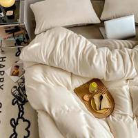 Funda de Edredón de Terciopelo Suave Sin Fundas de Almohada Color Sólido Cubierta de Edredón Cálida para Invierno Espesada Tamaño 150x200/220x240cm - details 5