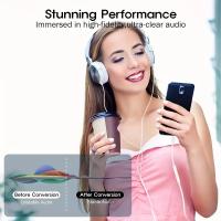 Adaptador De Auriculares USB Tipo C a 3.5mm Jack Cable De Audio USB-C Para iPhone 15 pro MAX Samsung Galaxy Huawei Xiaomi Convertidor De Conector - details 2