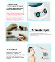 Vaporizador Facial para Spa Salón Cuidado de la Piel para Piel Seca con Spray de Aromaterapia - details 5