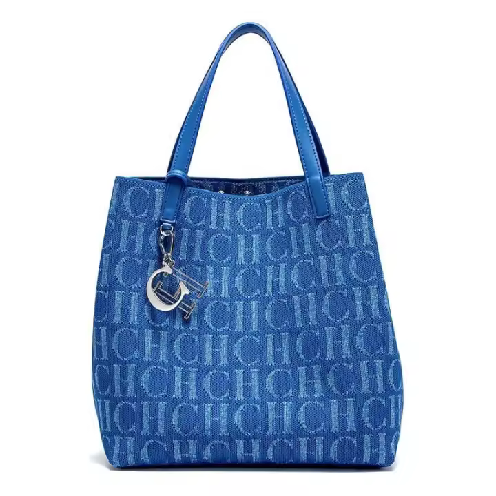 CH-Bolso de mano con diseño de letras y estampado de letras para mujer, bandolera de gran capacidad para uso diario, de lujo, de gama alta - 1