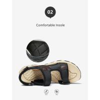 Sandalias de playa y exterior para hombre, zapatos informales de verano, cómodos, planos, a la moda - details 10