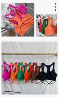 Ropa interior deportiva a prueba de golpes para mujer, chaleco transpirable Sexy para Yoga, correr y Fitness - details 7