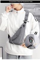 Bolsa de Pecho Compacta Anti Robo Bolsa de Viaje Deportiva Mini con Jack para Auriculares - details 0
