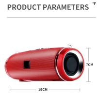 Altavoz Bluetooth envolvente 3D de audio inalámbrico para exteriores Caixa de Bluetooth 200W graves portátiles de alta potencia TWS/FM (negro) - details 6