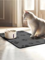 Mantel Individual absorbente de agua para mascotas, esterilla de alimentación para perros y gatos, almohadilla para comedero - details 4