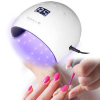 Lámpara LED UV para manicura de pies, secador profesional portátil, esmalte de Gel de curado, herramientas de arte de uñas, 48W - details 2