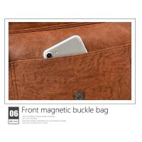 Bolsos de hombro de cuero suave Vintage para mujer, bolsos de lujo, paquete de diseñador, bolso cruzado pequeño, 2021 - details 23