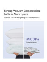 Inflador de Aire Portátil Baseus Compressor de Aire Inalámbrico para Acampar, Inflar Cama y Mat, Anillo de Natación Hecho en China - details 4