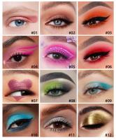 Juego de lápices para sombra de ojos, 12 piezas, maquillaje mate, resistente al agua, barra abrillantadora, crayón, MOCA del desierto, color Beige y dorado - details 4