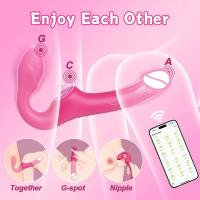 Leten Vibrador 3 en 1 Control Remoto para Masturbación Femicina Juguete de Placer Sensual para Women - details 0