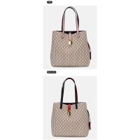 CH Hombro Elegante Ligero Simple Gran Capacidad Casual Resistente Marca Bolso de mujer Práctico con bolsos Color puro Mochila de lujo de alta gama - details 8
