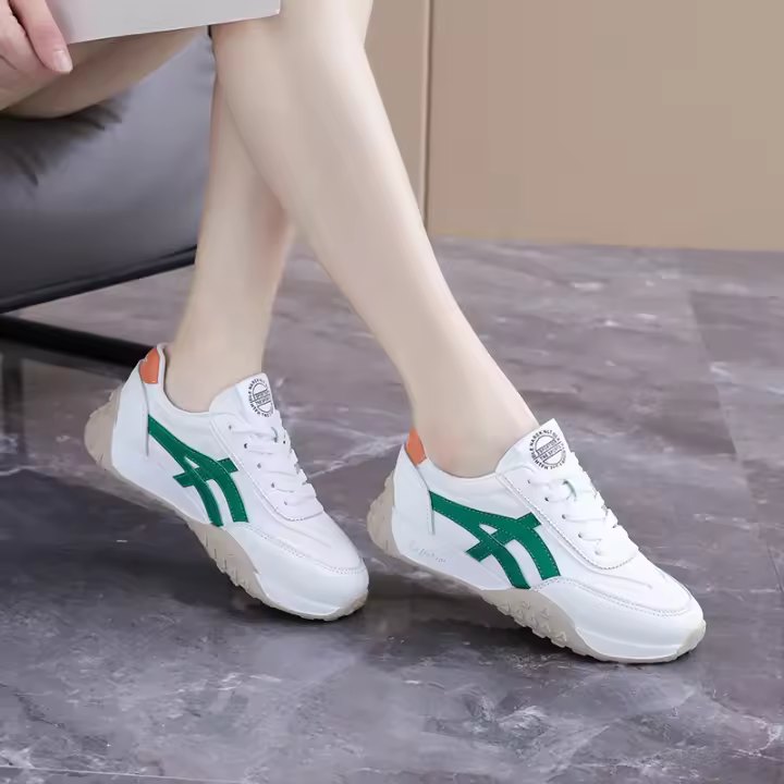 Nuevo Zapatos Forrest Gump, zapatos deportivos informales para estudiantes, zapatos para correr con suela gruesa y parte superior baja para mujer - 1