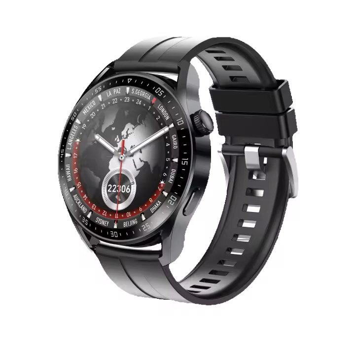 El nuevo reloj inteligente de salud Ai-15 cuenta con registros de ejercicio, monitoreo de salud, llamadas telefónicas, escucha de música y operación con pantalla táctil completa. - 1