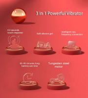 Vibrador de clítoris de conejo para mujer, estimulador de clítoris Extra fuerte, punto G potente, 21 modos, juguete sexual, productos femeninos para adultos, 2024 - details 4