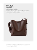 Bolso Cubo Bandolera en Cuero Genuino - Elegancia y Versatilidad para el Día a Día - details 9