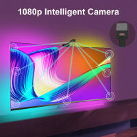 Tira De Luces LED RGBIC WiFi Sincronización De Pantalla De TV Y Juego Ambiente Para Dormitorio Fondo De TV Control Por APP Musica - details 4
