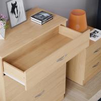 Cajónera de 5 Cajones de Metal con Tiradores y Rieles Soporte Exclusivo Antideinclinación para Cajón Muebles de Dormitorio Riano en Blanco - details 22