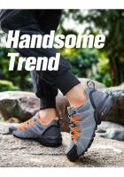 Zapatillas de Senderismo Impermeables Cordones, Para Escalada, Senderismo, Caminatas, Caza, Camino - details 13