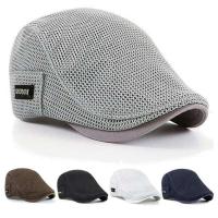 Gorra de Mesh Transpirable para Hombres Beret de Estilo Casual para Primavera-Verano-Otoño - details 11