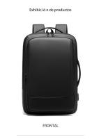 Mochila de negocios para hombre, bolsa de ordenador informal, puede contener computadoras de 14-15,6 pulgadas y puede ampliar la capacidad - details 11