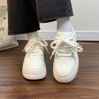 5 nuevos zapatos deportivos versátiles informales pequeños blancos para mujer - details 1