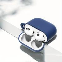 Funda de Silicona Suave para AirPods 4 A Prueba de Golpes, Anti-caída con Cordón - details 8