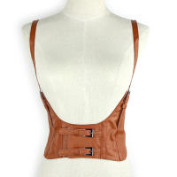 Cinturón de Cuero Vintage Steampunk Chaleco Corset Ancho Estilo Deportivo y al Aire Libre - details 5