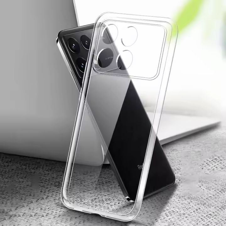 Funda Transparente Ultra-Delgada de Silicona para Xiaomi Redmi Note Cubierta Trasera Clara para 4G 5G - 1