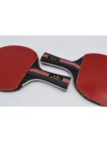 Raqueta de tenis de mesa para niños y estudiantes de escuela primaria, juego de raqueta horizontal recta, cuatro estrellas, genuino, principiante, adulto - details 2