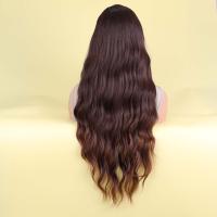 Pelucas largas y rizadas para mujer, pelo completo de aspecto Natural, transpirable, para fiestas temáticas, bodas, citas y fiestas - details 1