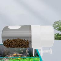 Alimentador automático de tanque de peces de gran capacidad, temporizador de plástico alimentado por batería, alimentador de peces, temporizador inteligente ajustable - details 5
