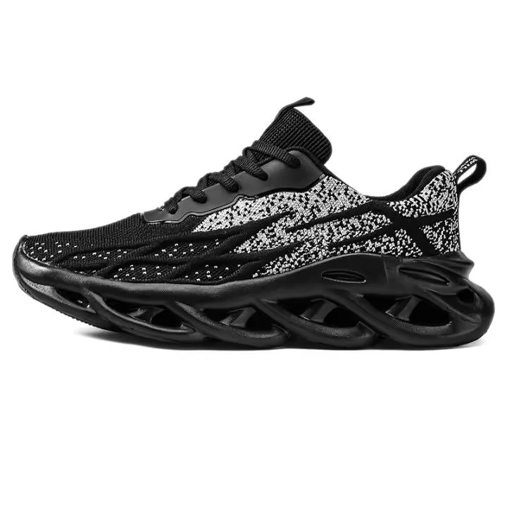 Zapatillas deportivas transpirables para hombre, calzado ligero de entrenamiento para correr, suela suave - 1