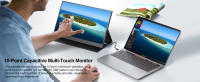UPERFECT Monitor portátil de 15,6 pulgadas IPS HDR FHD Pantalla mate Cuidado de los ojos Batería recargable de 5000 mAh - details 2