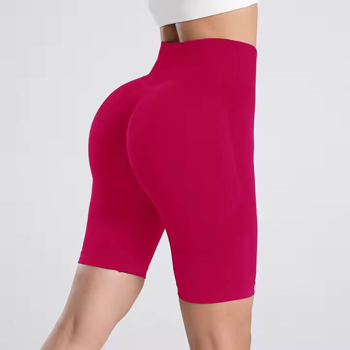 Pantalones de yoga de cintura alta para mujer, estilo cómodo de primavera-verano para correr al aire libre, diseño de cadera melocotón - 1