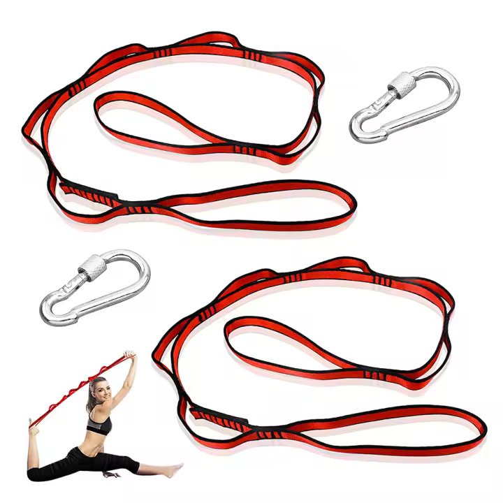 Cadena de margaritas para Yoga, Correa de Extensión Ajustable, 2 unidades - 1
