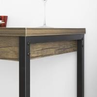 Conjunto de Mesa y taburetes de Estilo Industrial Mesa Alta de Bar + 2 taburetes Juego de Barra - details 6