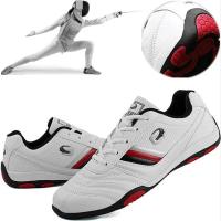 Nuevo Modelo 2025 Zapatos De Esgrima Profesionales Para Hombre, Zapatillas Deportivas Para Esgrima, Zapatos De Entrenamiento De Competición, Zapatillas Ligeras Antideslizantes Para Hombre - details 1