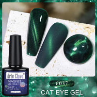 Arte Clavo-Gel magnético para uñas, esmalte semipermanente para manicura, UV, LED, Ojo de gato, rojo y verde - details 10
