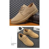 Zapatos Casuales para Hombres 2025 Moda en Gamuza Cómodos para Conducir con Cordones - details 21