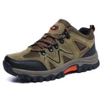 Zapatos de senderismo para hombre, zapatillas antideslizantes para caminar, zapatos de escalada de cuero de ante, zapatos para caminar en el campo, zapatos de rastreo al aire libre - details 5