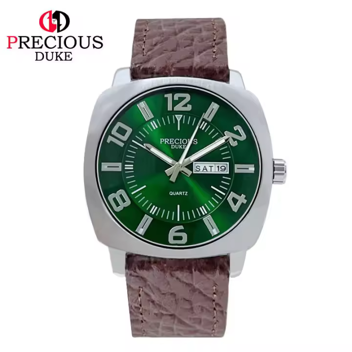 Reloj clásico para hombre con correa de cuero - 1