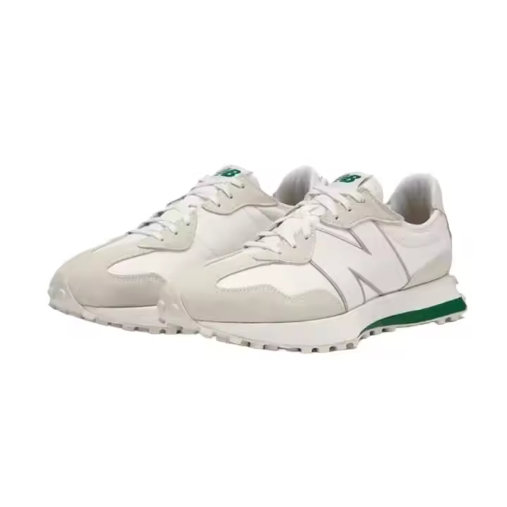 【Garantía auténtica】 VENTA CALIENTE Descuento por tiempo NUEVO NB 327 Zapatillas antideslizantes resistentes al desgaste para hombres y mujeres, zapatos de trabajo - 1