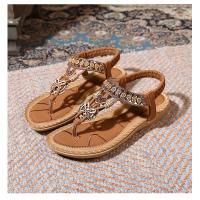 Elegantes Sandalias de Tacón Alto para Mujer Punta Redonda con Diamantes de Imitación - details 42